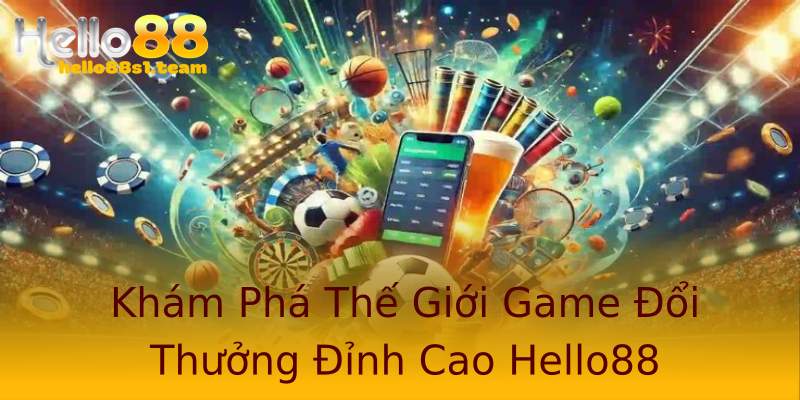 Khám Phá Thế Giới Game Đổi Thưởng Đỉnh Cao Hello88 Khám Phá Thế Giới Game Đổi Thưởng Đỉnh Cao Hello88