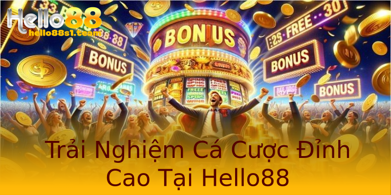 Trải Nghiệm Cá Cược Đỉnh Cao Tại Hello88 Trải Nghiệm Cá Cược Đỉnh Cao Tại Hello88